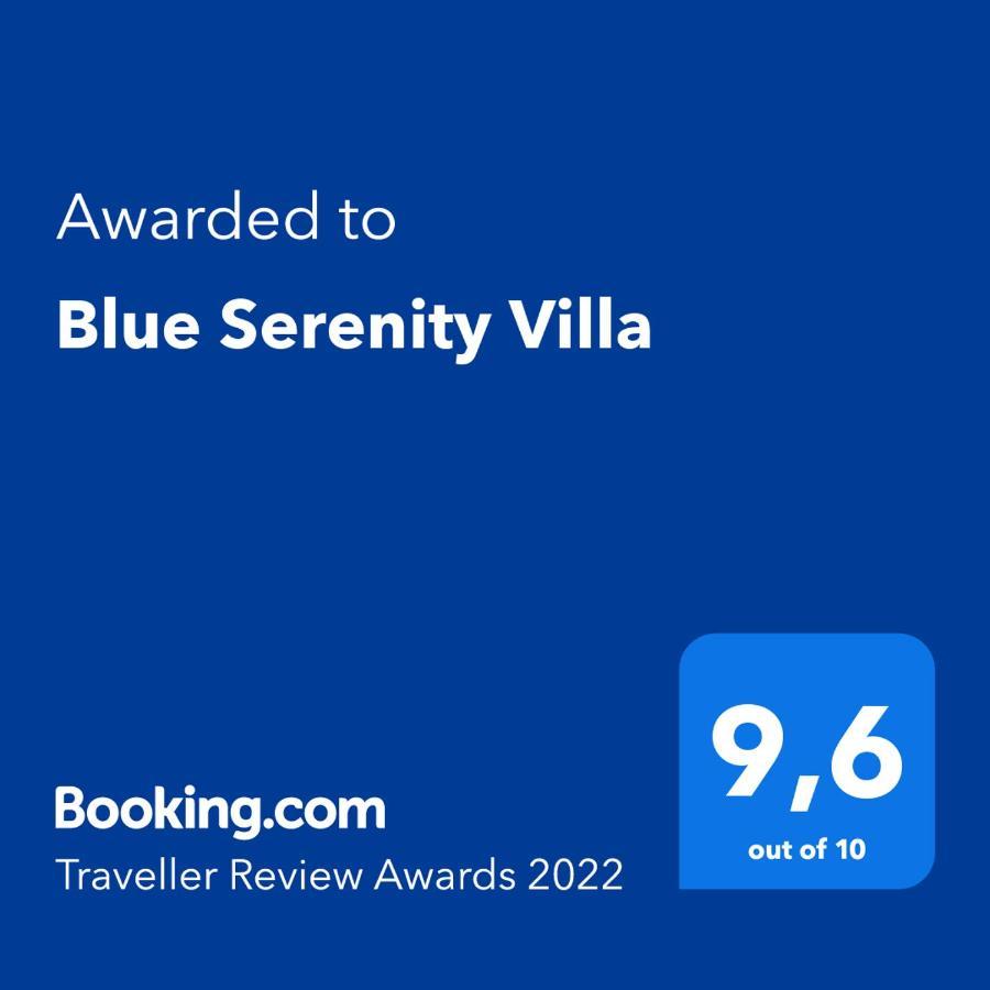 Blue Serenity Villa Fanari  Luaran gambar