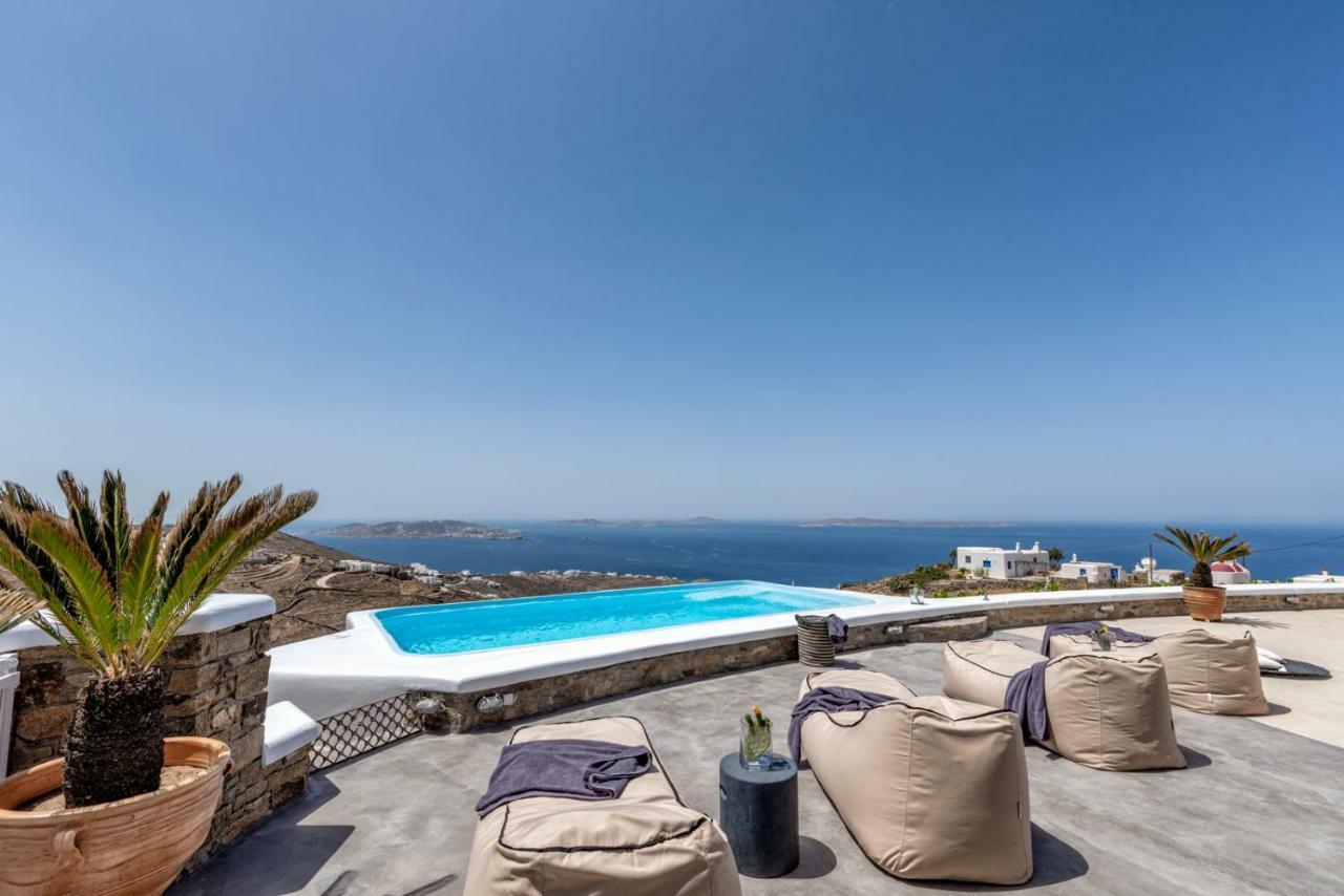 Blue Serenity Villa Fanari  Luaran gambar