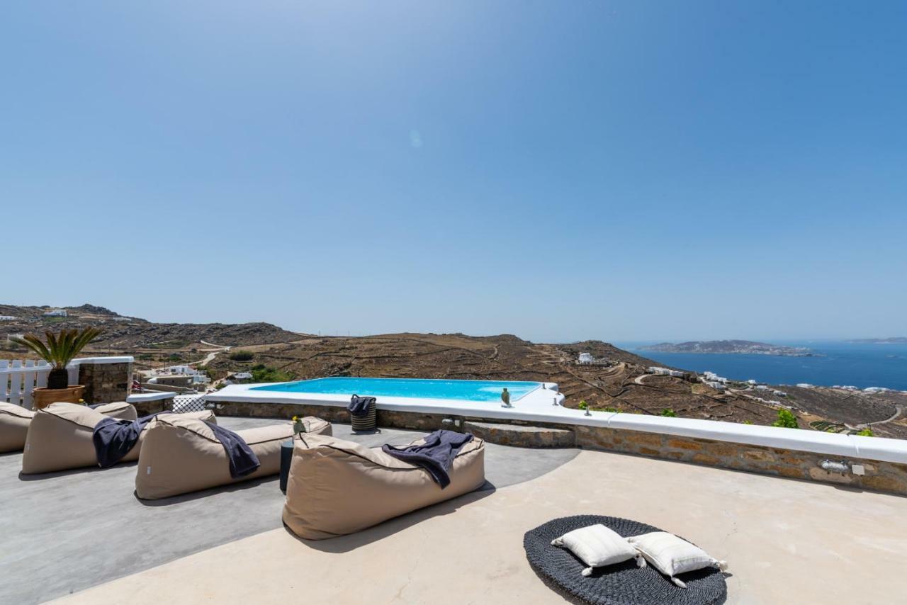 Blue Serenity Villa Fanari  Luaran gambar