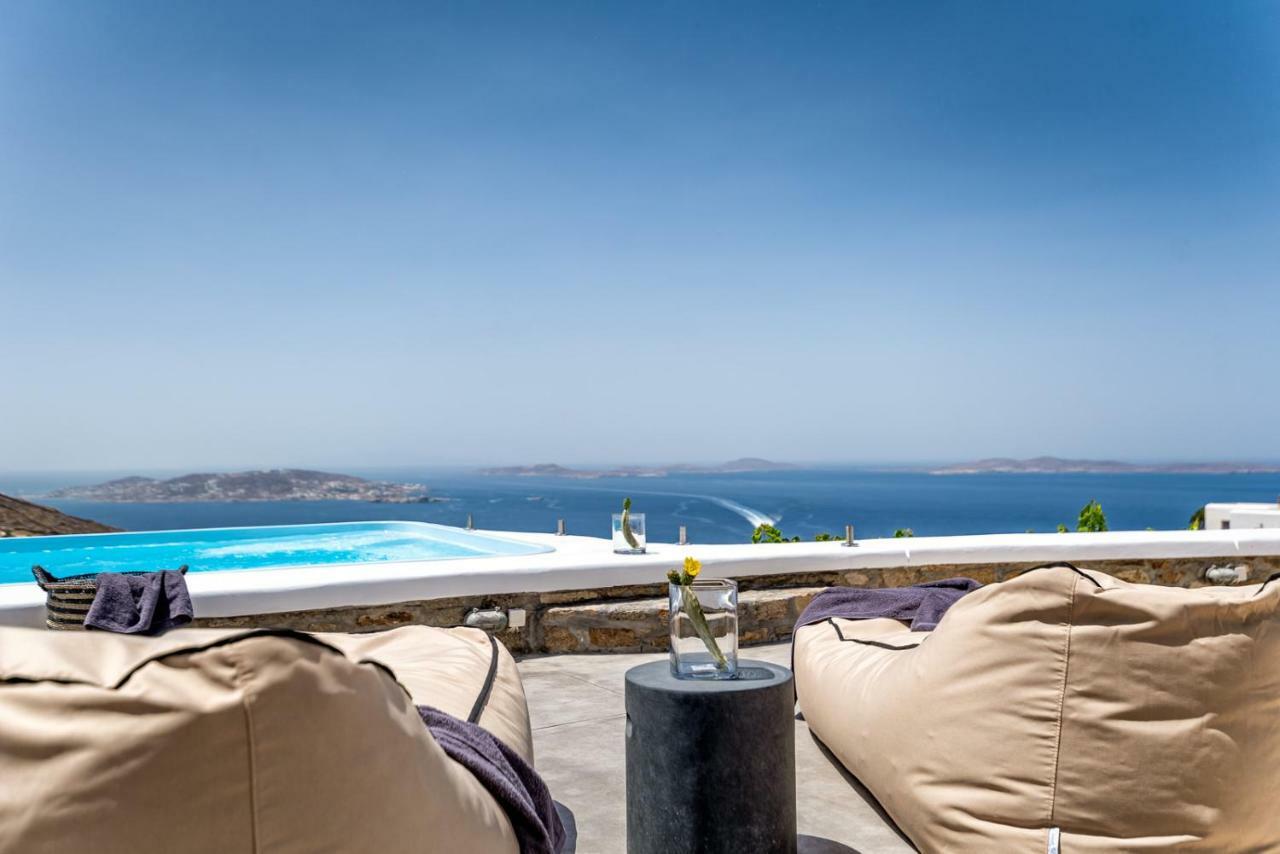 Blue Serenity Villa Fanari  Luaran gambar