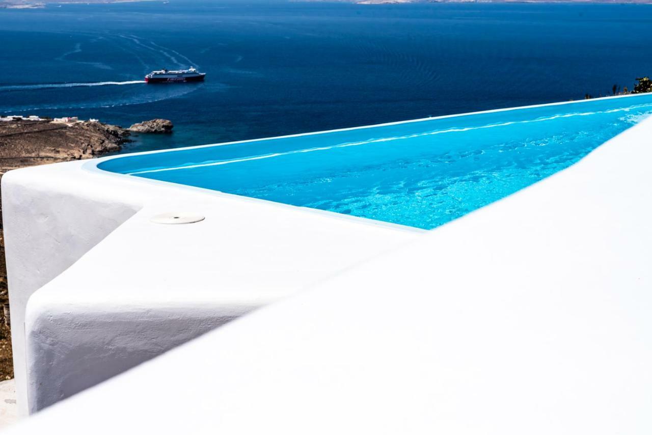 Blue Serenity Villa Fanari  Luaran gambar